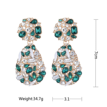 GRACEFUL LADYS DANGLE EARRING