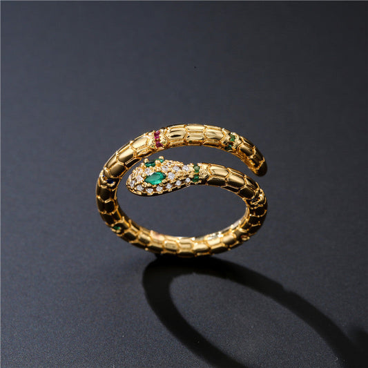 ADJUSTABLE SNAKE RING FOR WOMEN