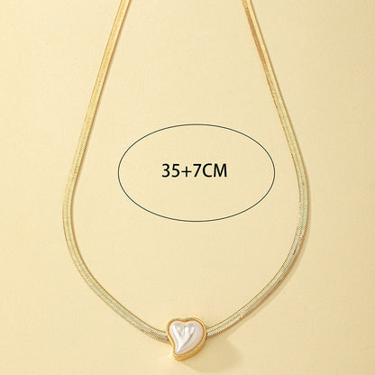 SNAKE BONE PEARL NECKLACE